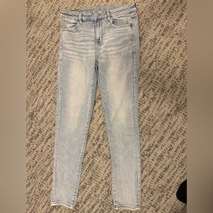 American Eagle Outfitters Light Blue Denim Jeans